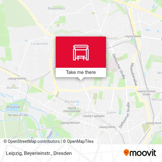 Leipzig, Beyerleinstr. map
