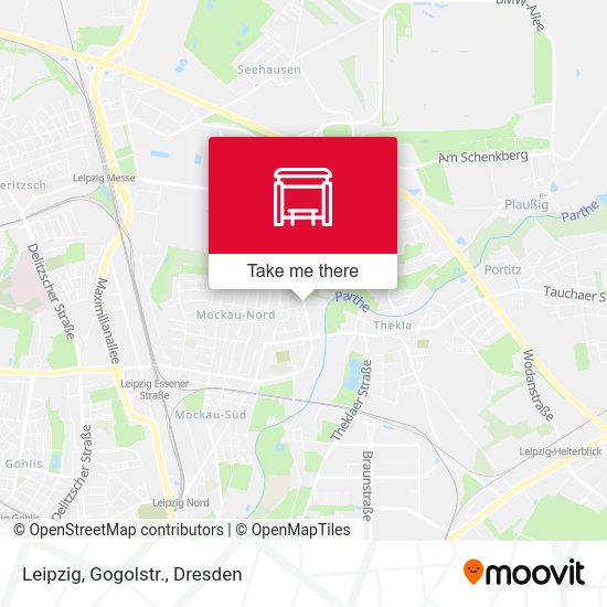 Карта Leipzig, Gogolstr.