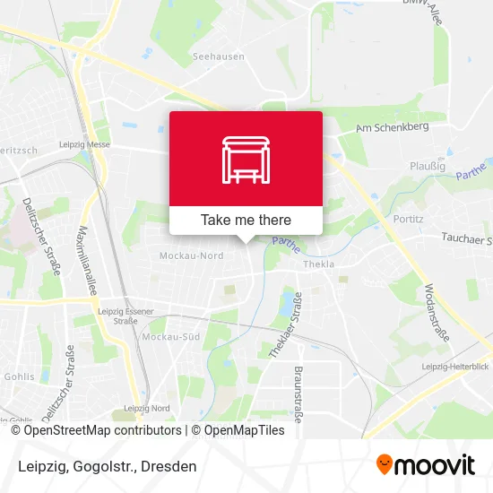 Карта Leipzig, Gogolstr.