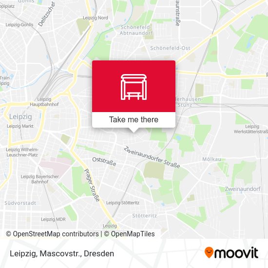 Карта Leipzig, Mascovstr.