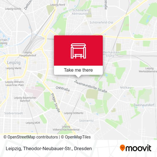 Карта Leipzig, Theodor-Neubauer-Str.