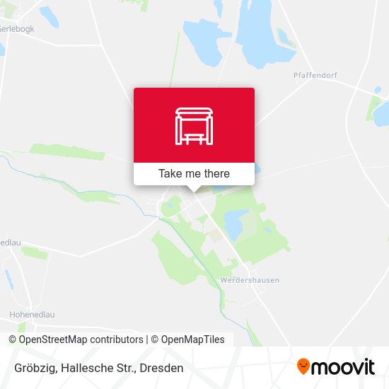 Карта Gröbzig, Hallesche Str.