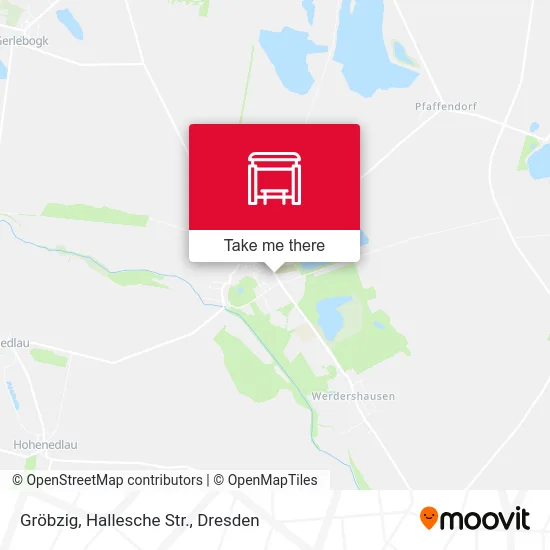 Карта Gröbzig, Hallesche Str.