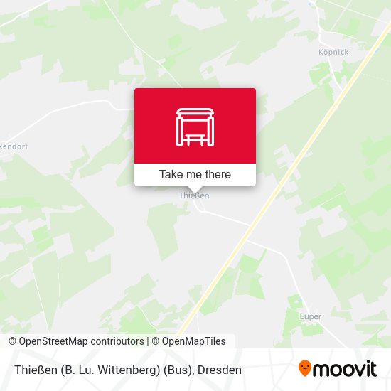 Карта Thießen (B. Lu. Wittenberg) (Bus)