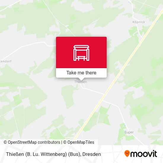 Карта Thießen (B. Lu. Wittenberg) (Bus)