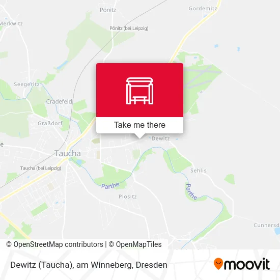 Карта Dewitz (Taucha), am Winneberg