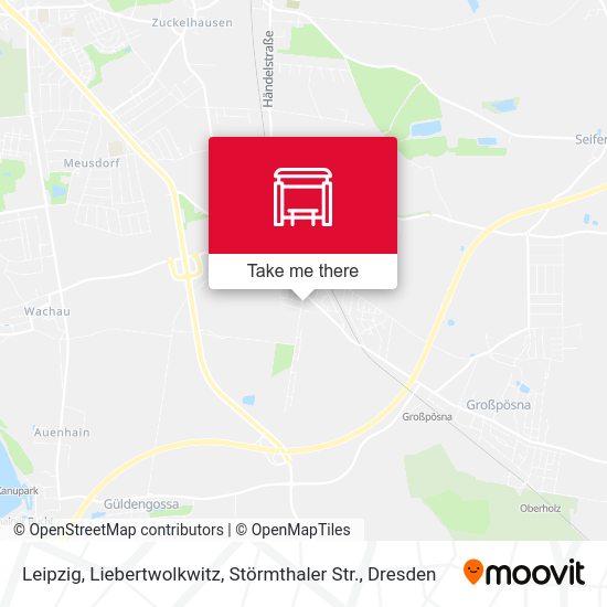 Карта Leipzig, Liebertwolkwitz, Störmthaler Str.