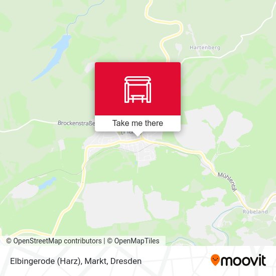 Карта Elbingerode (Harz), Markt