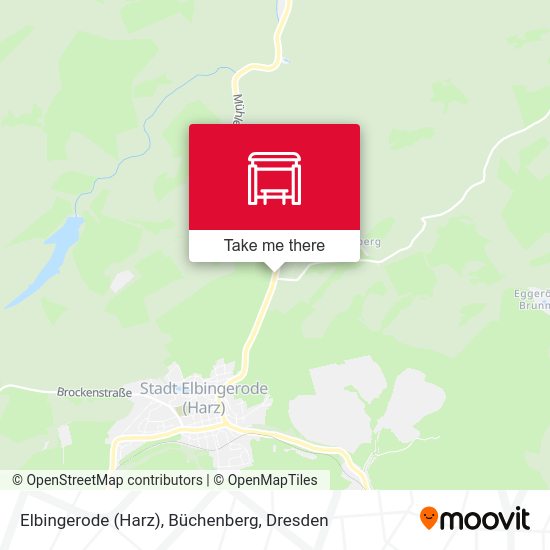 Карта Elbingerode (Harz), Büchenberg