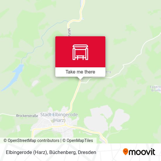 Карта Elbingerode (Harz), Büchenberg