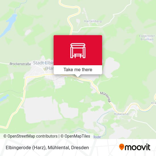 Карта Elbingerode (Harz), Mühlental