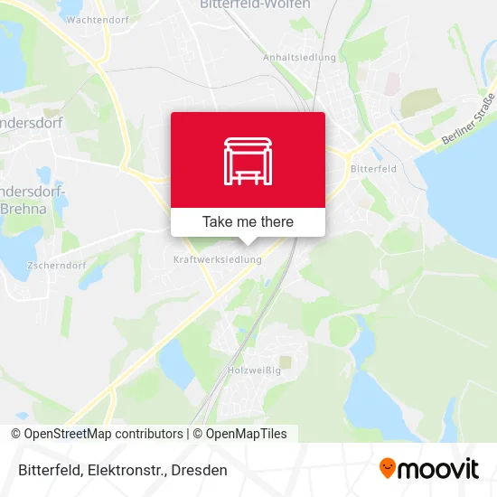 Карта Bitterfeld, Elektronstr.