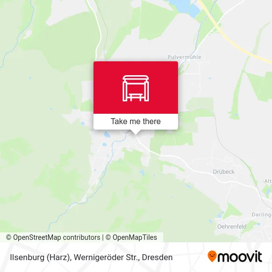 Карта Ilsenburg (Harz), Wernigeröder Str.