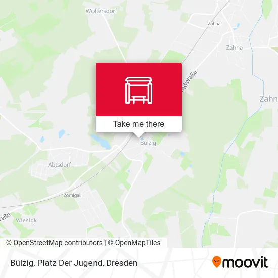 Карта Bülzig, Platz Der Jugend
