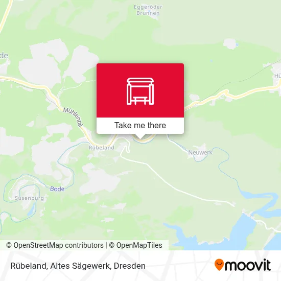 Rübeland, Altes Sägewerk map