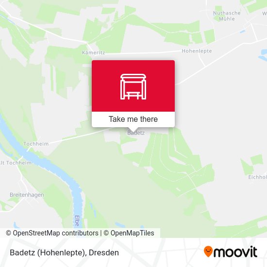 Карта Badetz (Hohenlepte)