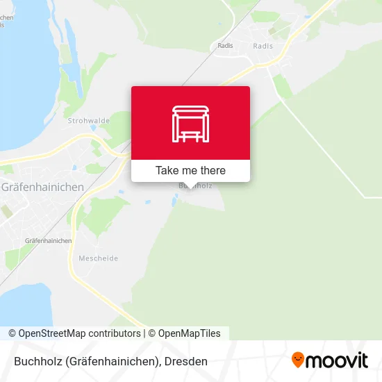 Карта Buchholz (Gräfenhainichen)