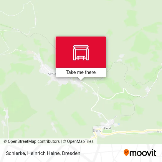 Schierke, Heinrich Heine map