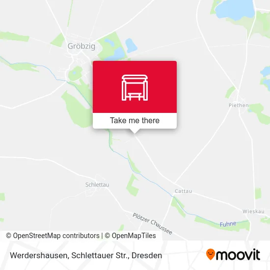 Карта Werdershausen, Schlettauer Str.
