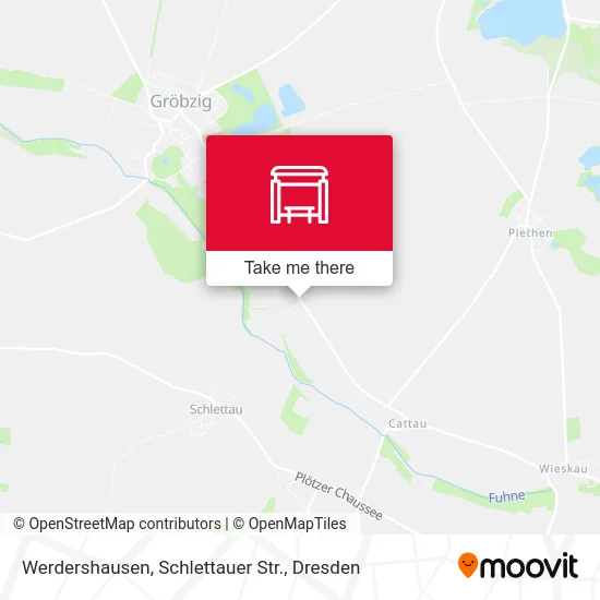 Карта Werdershausen, Schlettauer Str.