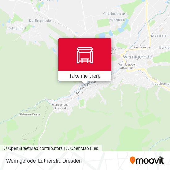Карта Wernigerode, Lutherstr.