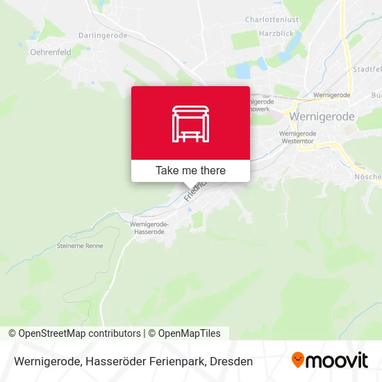 Карта Wernigerode, Hasseröder Ferienpark