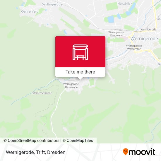 Карта Wernigerode, Trift