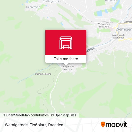 Карта Wernigerode, Floßplatz