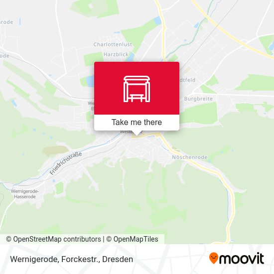 Карта Wernigerode, Forckestr.