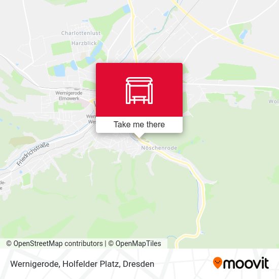 Карта Wernigerode, Holfelder Platz