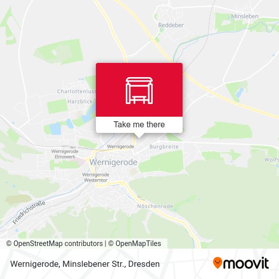 Карта Wernigerode, Minslebener Str.