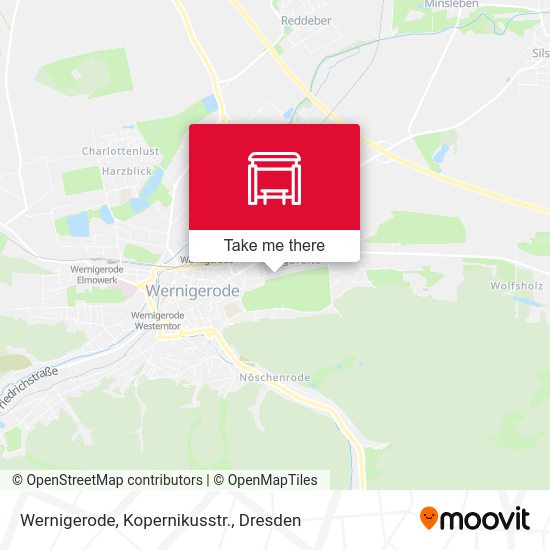 Карта Wernigerode, Kopernikusstr.