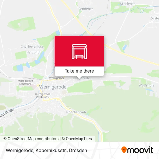 Карта Wernigerode, Kopernikusstr.
