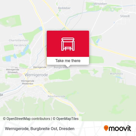 Карта Wernigerode, Burgbreite Ost