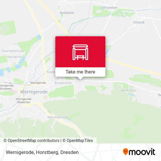 Карта Wernigerode, Horstberg