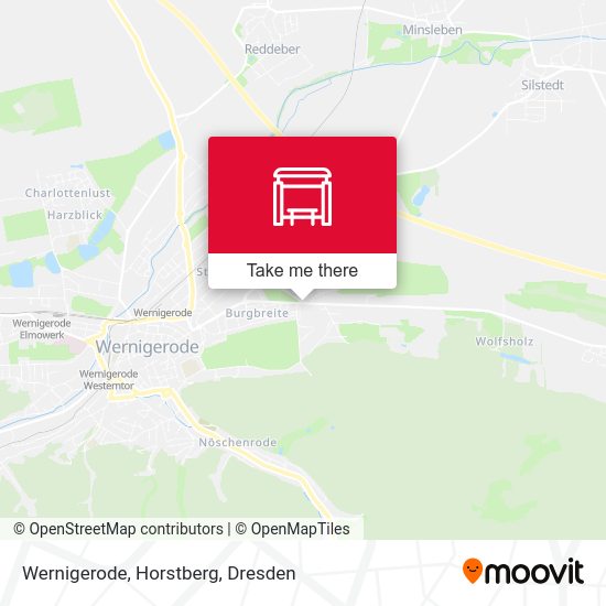Карта Wernigerode, Horstberg
