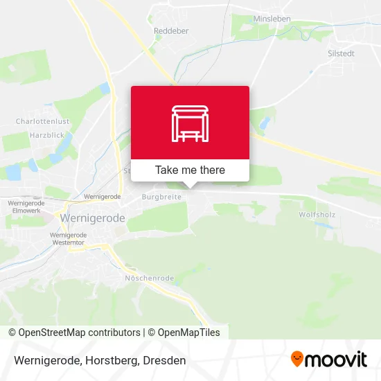 Карта Wernigerode, Horstberg