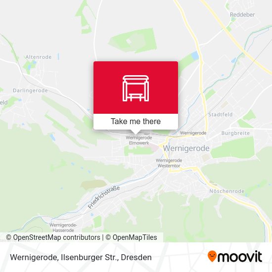 Карта Wernigerode, Ilsenburger Str.