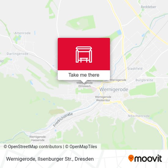 Карта Wernigerode, Ilsenburger Str.