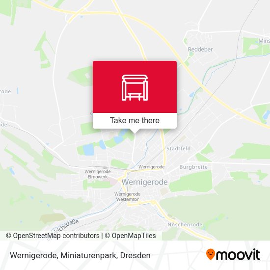 Карта Wernigerode, Miniaturenpark