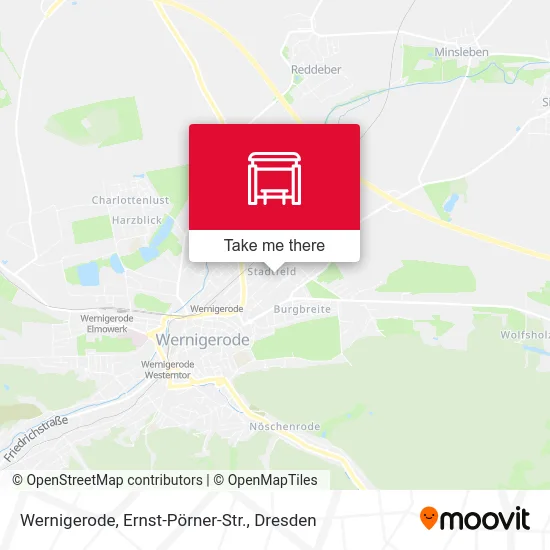 Карта Wernigerode, Ernst-Pörner-Str.
