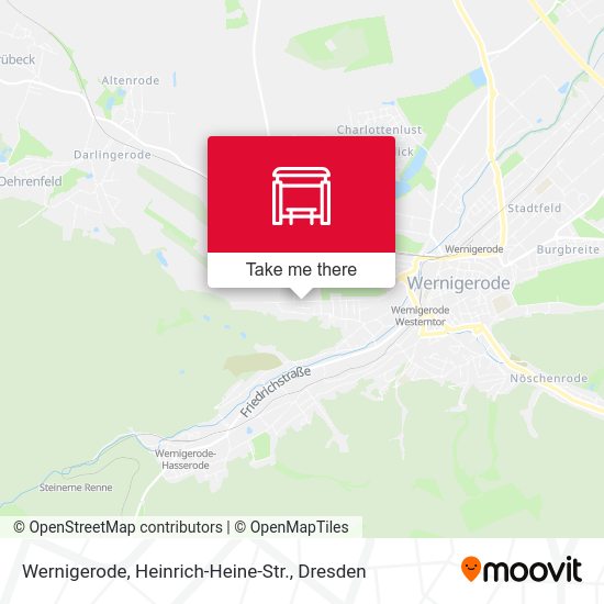 Карта Wernigerode, Heinrich-Heine-Str.