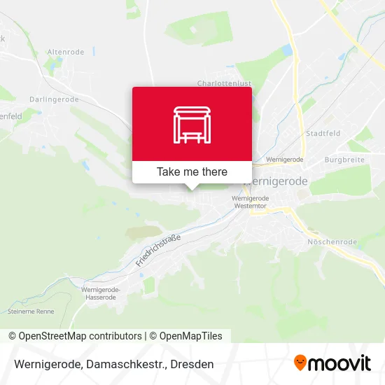 Wernigerode, Damaschkestr. map