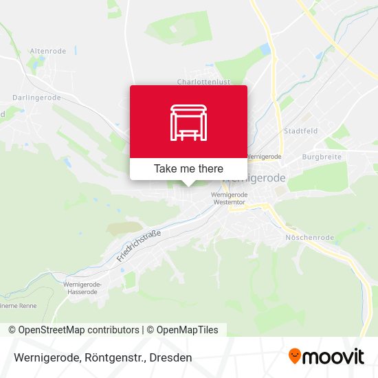 Карта Wernigerode, Röntgenstr.
