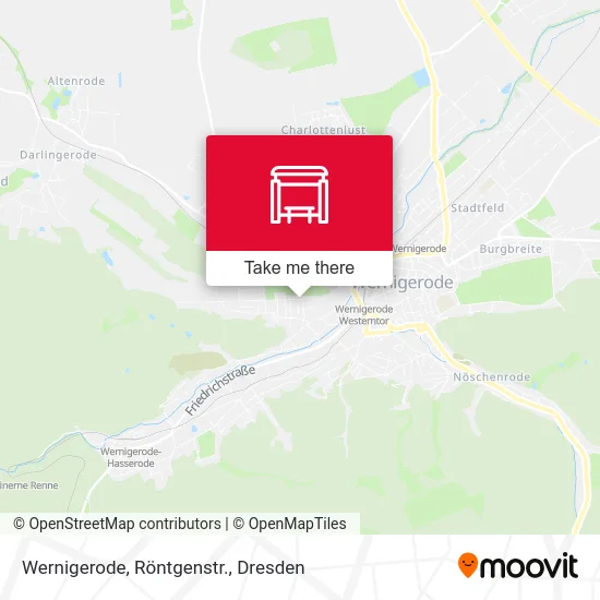 Карта Wernigerode, Röntgenstr.