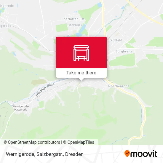 Карта Wernigerode, Salzbergstr.