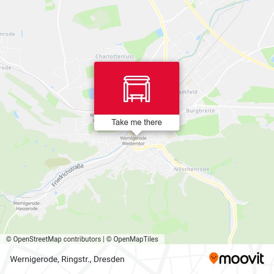 Карта Wernigerode, Ringstr.
