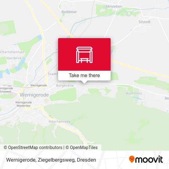 Карта Wernigerode, Ziegelbergsweg