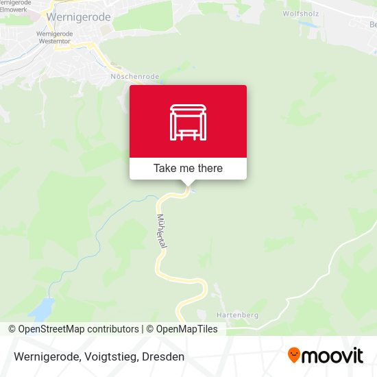 Карта Wernigerode, Voigtstieg