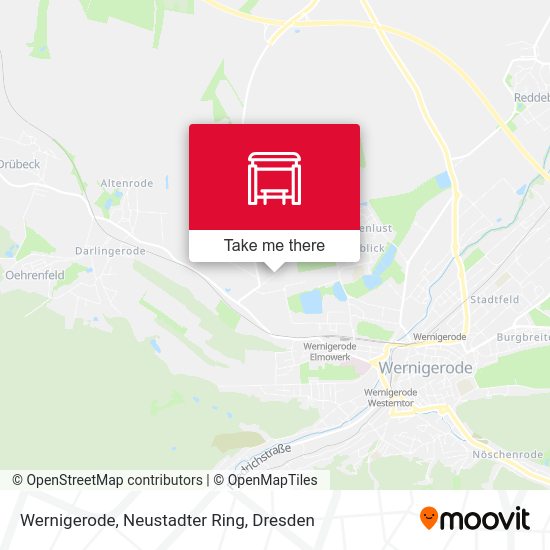 Карта Wernigerode, Neustadter Ring